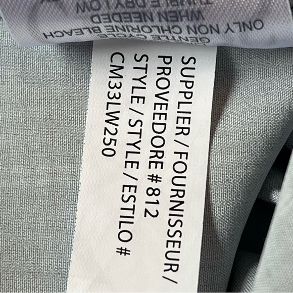 Chaps Everyday Performance Button Down Long Sleeve Blue Plaid Size L - Picture 15 of 16